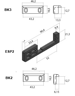 regulowana zapadka elektrozaczepu